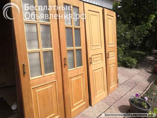 Полотна дверей бу для дачи. сада