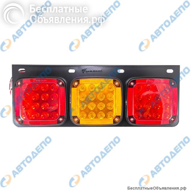 UNIVERSAL FOR TRUCK стоп R=L, 24V, LED (арт. SD-2017)