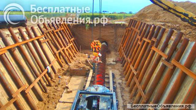 Горизонтальное бурение, проколы, продавливание труб, ГНБ