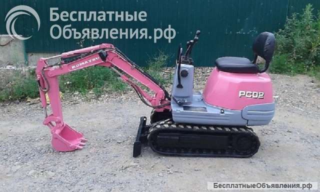 Мини-экскаватор KOMATSU PC-02