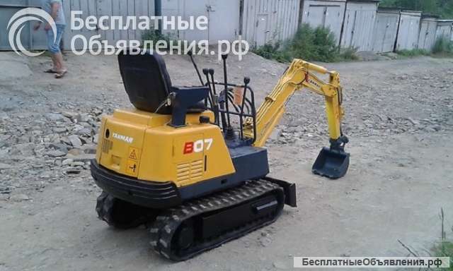 Мини-экскаватор YANMAR B-07