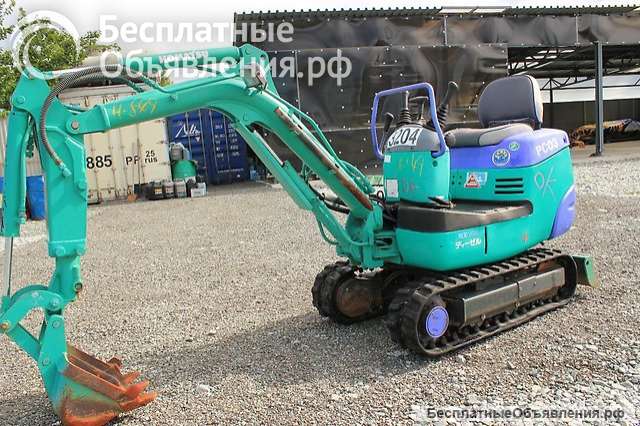 Мини-экскаватор KOMATSU PC-03 с гидромолотом