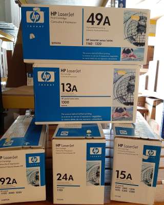 Картриджи HP LaserJet 49A, 13A, 92A, 24A, 15A -новые