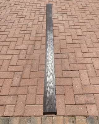 Доска террасная из мпк 150*18*3000мм Венге