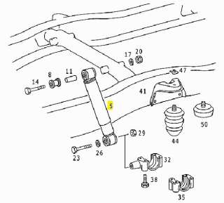 Амортизатор задний Vario A0043263700 Mercedes