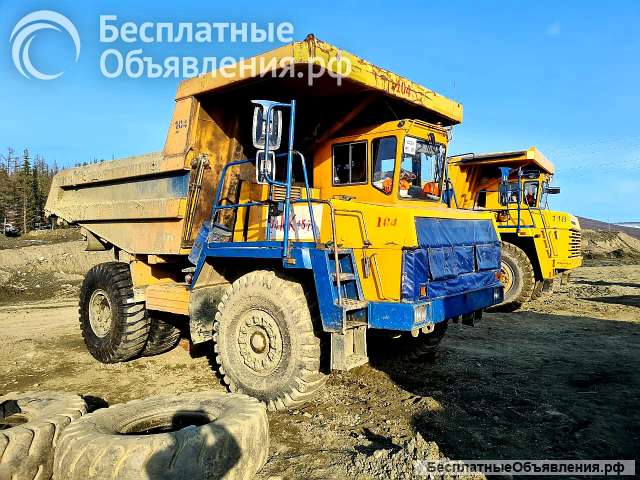 Водитель самосвала БелАЗ-7555 (Якутия)