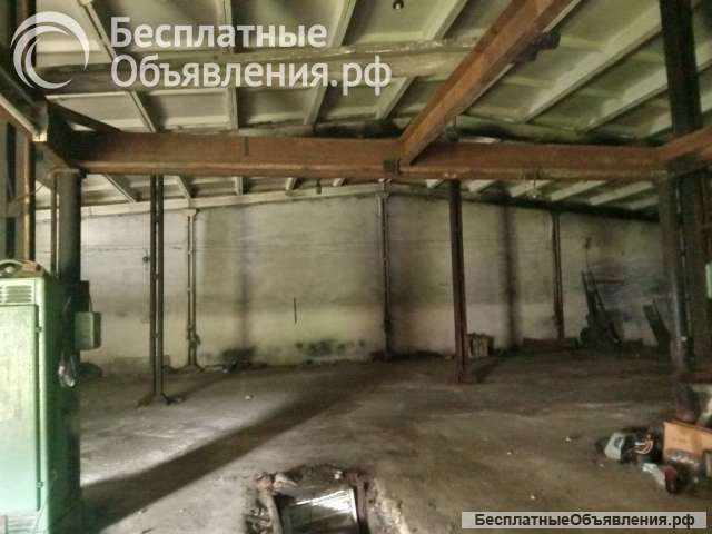 Гараж 473 кв.м. и ЗУ 8 сот.