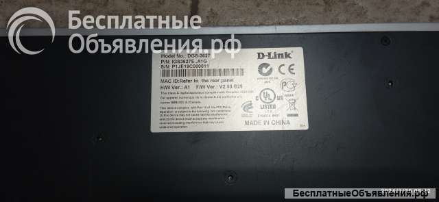 Коммутатор D-Link DGS-3627