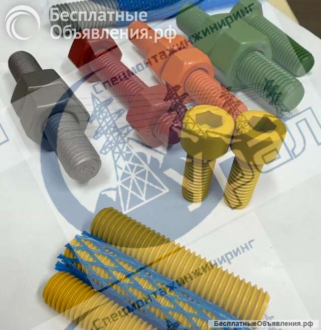 Изготовление шпилек и гаек ASME