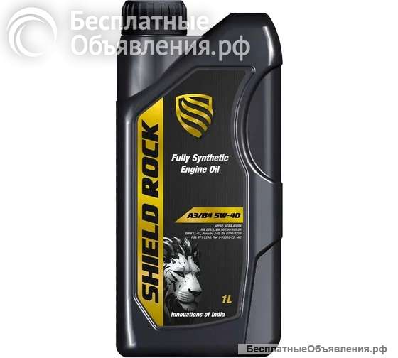 Моторное масло Shield Lubricants SHIELD ROCK A3/B4 5W-40 1 л
