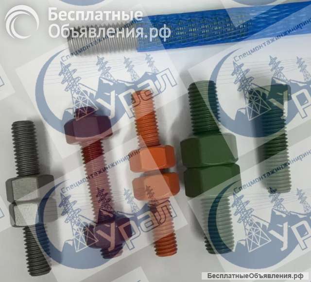 Шпильки с гайками по стандарту ASME