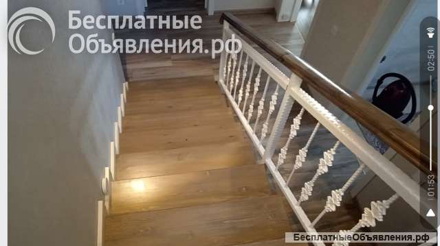 Лестницы металл-дерево