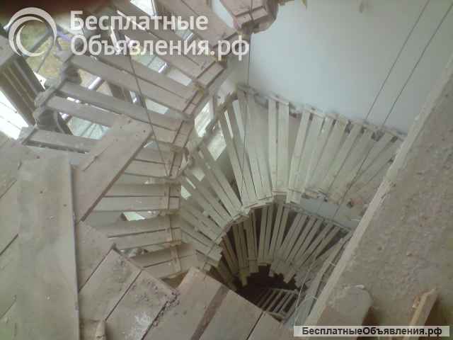 Лестницы металл-дерево