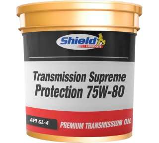 Трансмиссионное масло для МКПП SHIELD TRANSMISSION SUPREME PROTECTION 75W-80, 20л