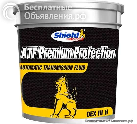 Жидкость для АКПП и ГУР Shield Lubricants ATF SHIELD PREMIUM PROTECTION 20 л