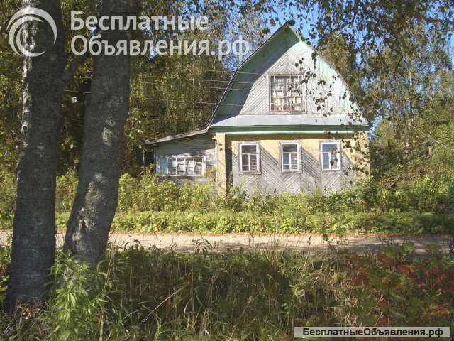 Дом с мансардой в тихой деревне Тверской области