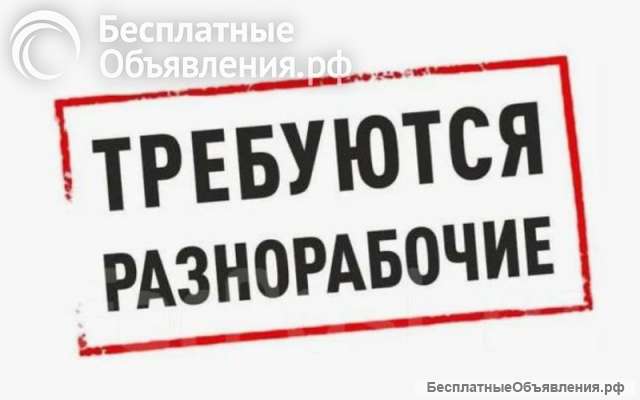 Требуются разнорабочие
