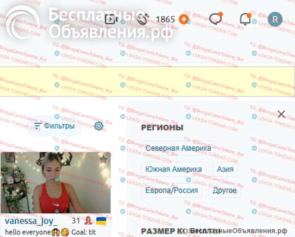 Купить аккаунт Chaturbate с токенами и VIP