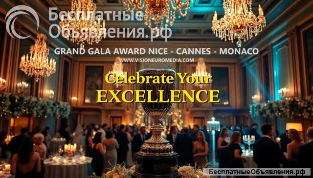 Grand gala award nice cannes monaco