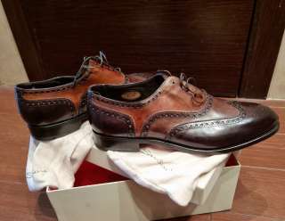 Santoni Оксфорды 47 размер Новые Оригинал
