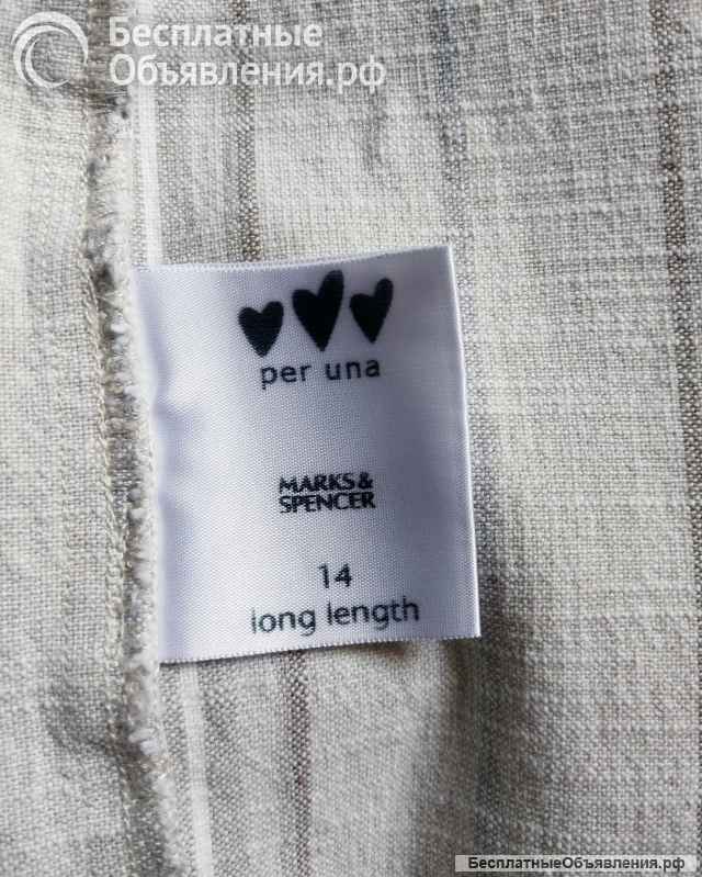 Брюки Per Una (Marks&Spencer) лен и хлопок. Размер 48