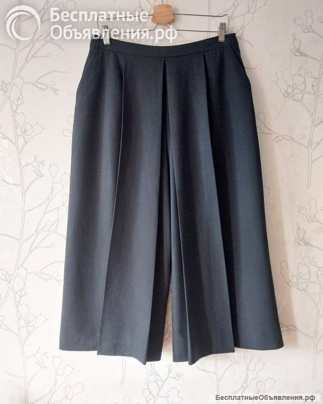 Широкие брюки-кюлоты Zara Basic. Размер 48/50