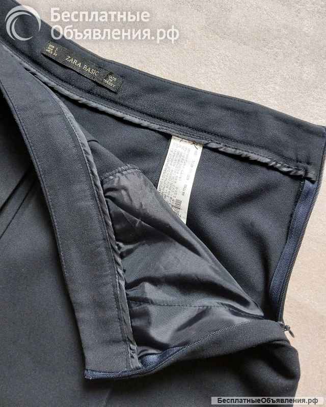 Широкие брюки-кюлоты Zara Basic. Размер 48/50