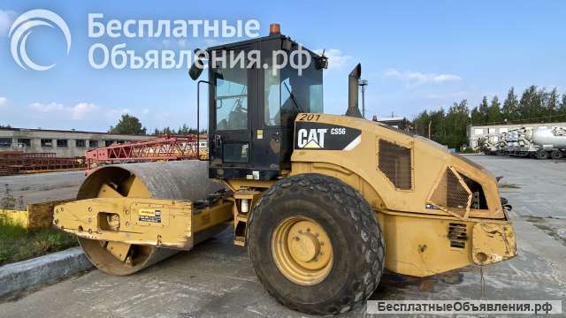 Каток грунтовый колесный Caterpillar CS 56