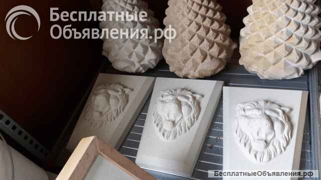 Фасадные элементы здания из АРХИКАМНЯ, производство