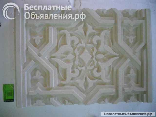 Фасадные элементы здания из АРХИКАМНЯ, производство