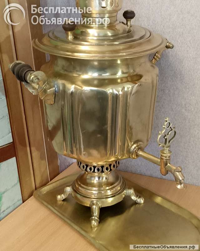 Самовар Шемариных для коллекции, кино, витрины, в ремонт