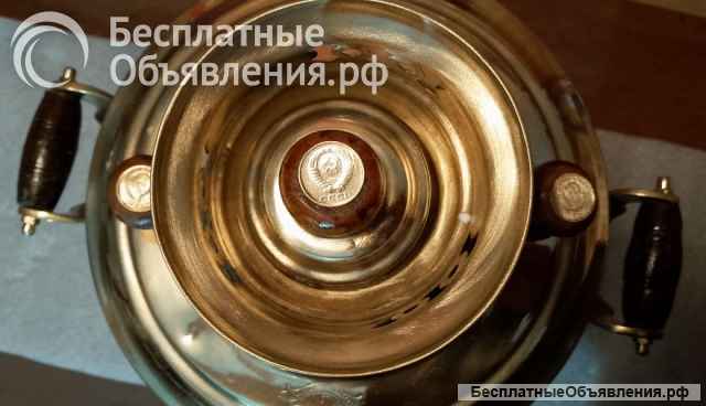 Тульский самовар 1920-х с гербом СССР 5-6 л