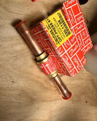 Дифференциальный клапан NRD 12s Danfoss