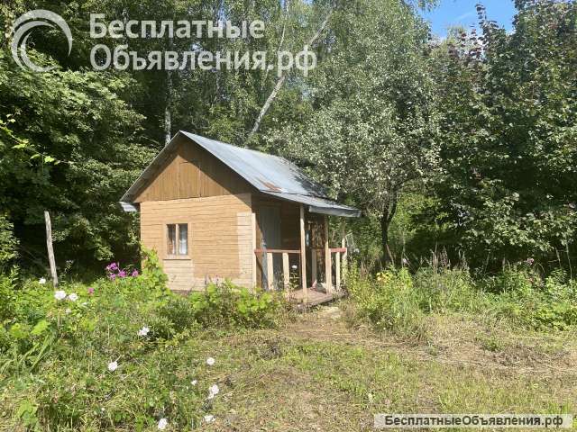 Дача 20 км от г. Серпухов 8,49 соток граничит с лесом.