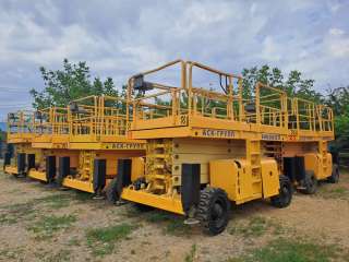 Ножничный строительный подъёмник Haulotte H15 SX, купить дизельный подъемник для монтажных работ