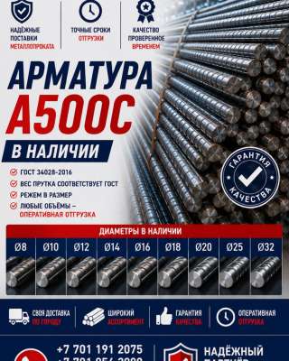 Арматура, уголок, трубы, лист, оцинкованный рулон