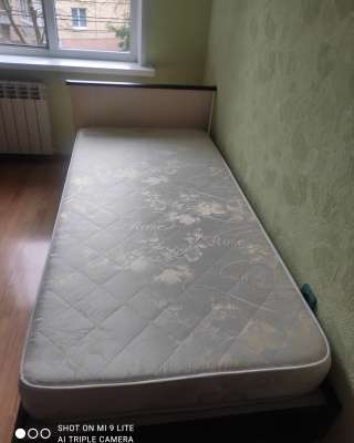 Новая кровать и новый матрас