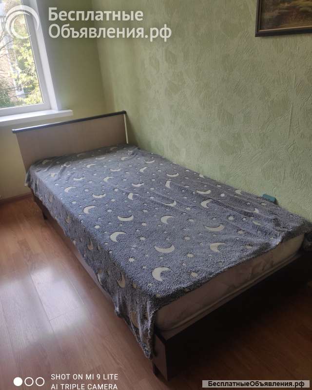 Новая кровать и новый матрас