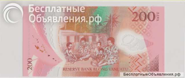 Вануату, 200 вату, 2014 г., Unc.