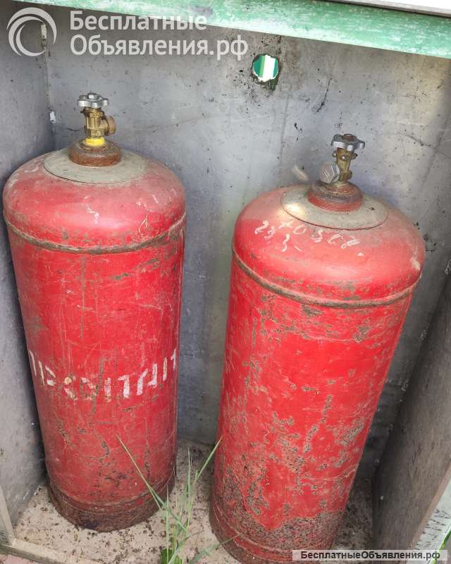 Шкаф для газовых баллонов с 2 баллонами