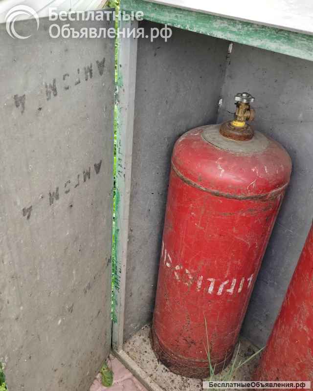 Шкаф для газовых баллонов с 2 баллонами