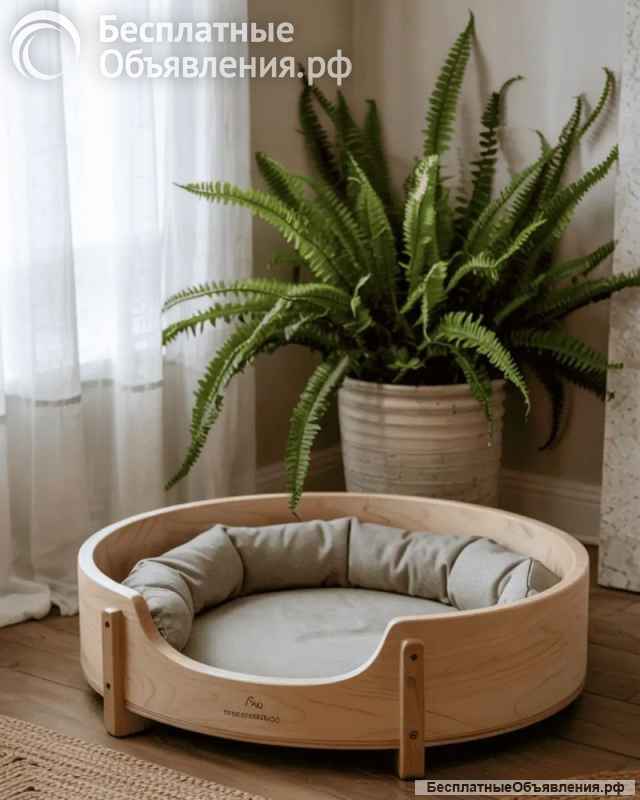 Лежанки для животных из дерева