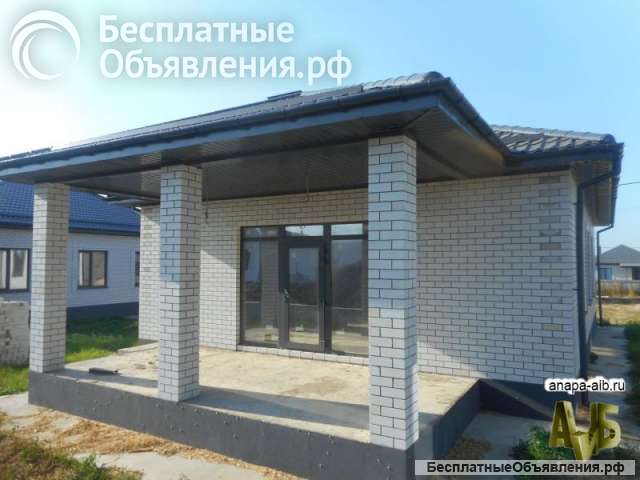 Анапа кирпичный новый дом в пригороде