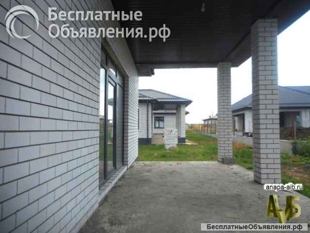 Анапа кирпичный новый дом в пригороде