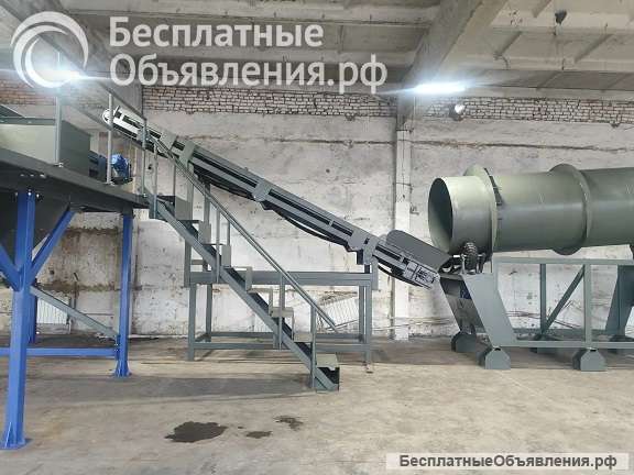 Сортировочная линия вторсырья