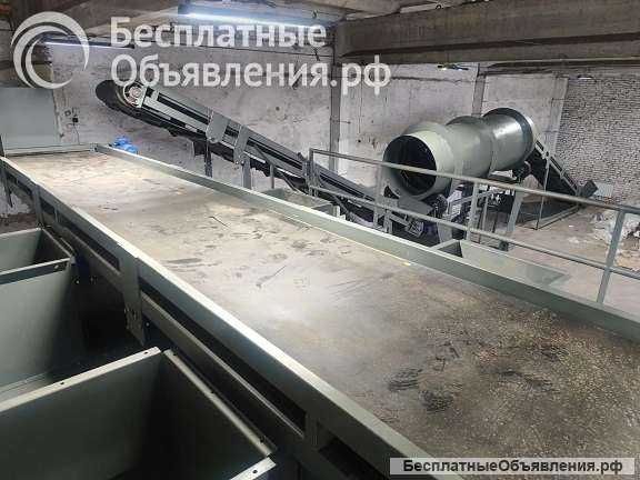 Сортировочная линия вторсырья