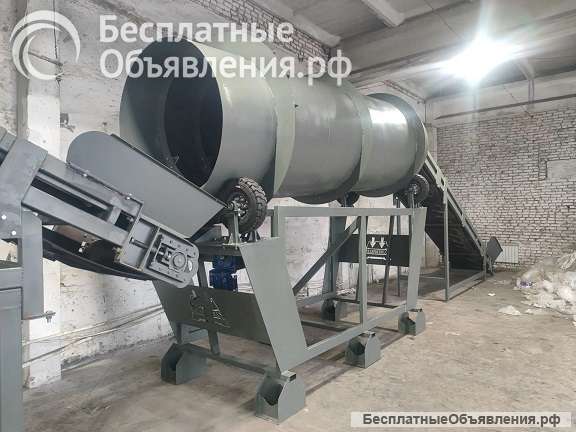 Сортировочная линия вторсырья