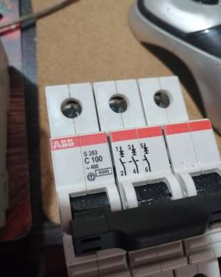 Автоматические выключатели 3 и 1 фазные ABB