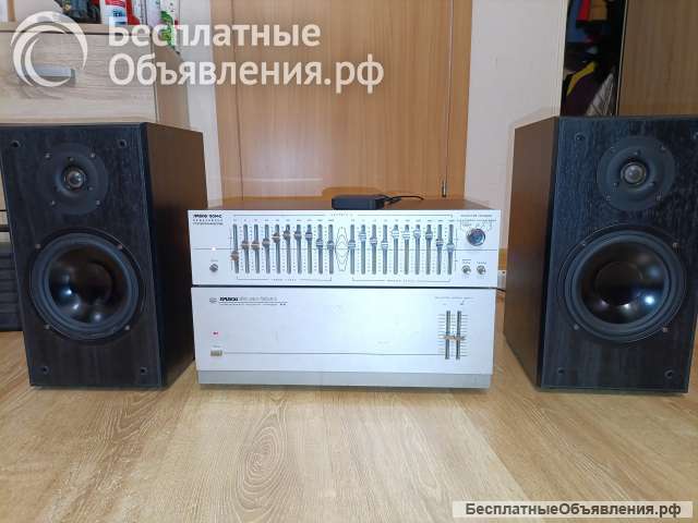 Усилитель и эквалайзер Прибой