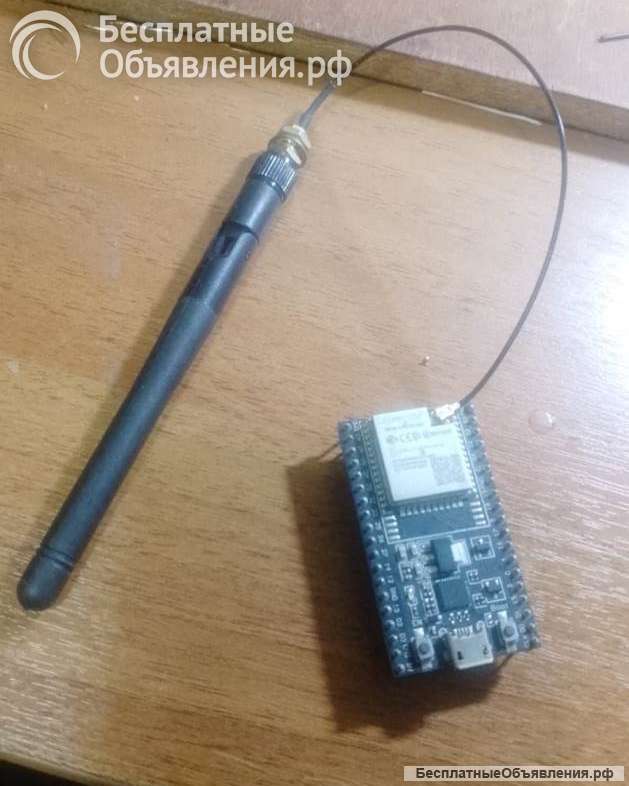 Микроконтроллер ESP32-wroom-32u с внешней антенной